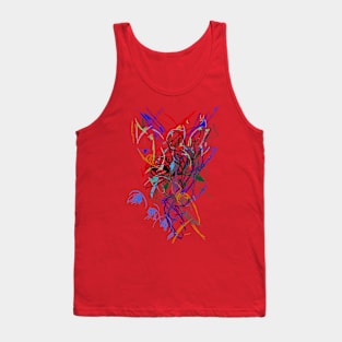 Abstract Color Tank Top